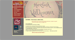 Desktop Screenshot of haus-morgensonne.com